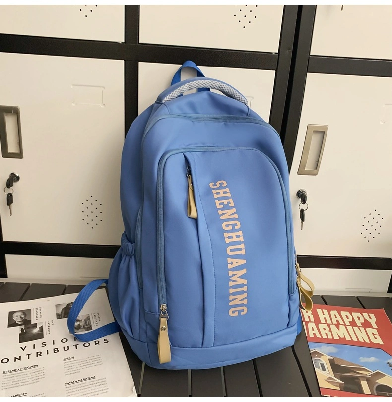 New Arrivals High quality/High cost performance Leisure Contrast Color Backpack School Bag