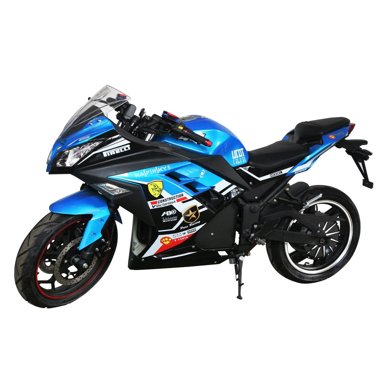 Les prix chinois haute puissance 72V 2000W Racing Moto Scooter électrique pour les adultes