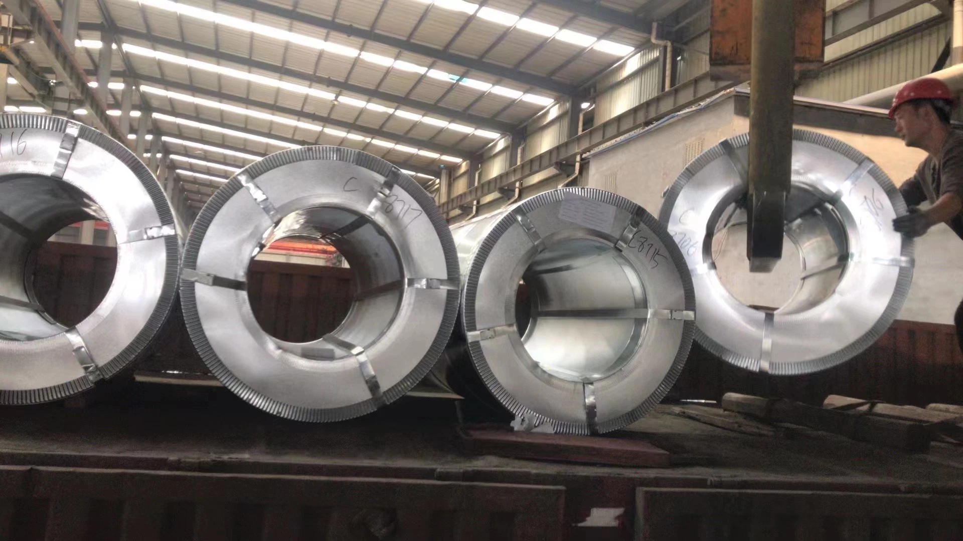 Steel Roofing Sheet Hot Dipped Galvanized Steel Plate Dx51d Z120 Coils