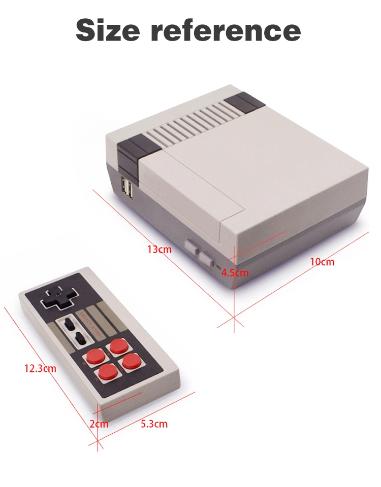 Data Frog Mini TV Game Console 8 بت Retro Video ألعاب مدمجة 620 مع وحدات تحكم مزدوجة لعبة الجهاز المحمول باليد اللاعب