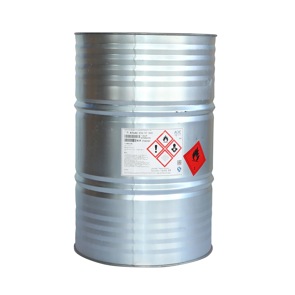 Atlac 580 Act High Grade Bisphenol Ureyhin Vinyster Resin for المعدات المقاومة الكيميائية والتطبيقات البحرية