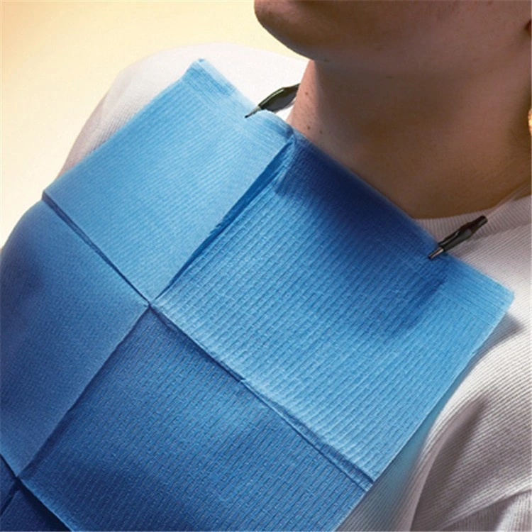 500PCS Disposable Dental Bibs for Dentist Colorful Dental Hospital Waterproof Disposable Dental Bib