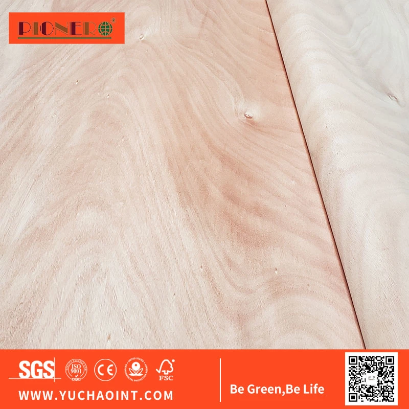 Hot Sale 0.3mm Okoume Veneer Wooden Veneer for Plywood Face