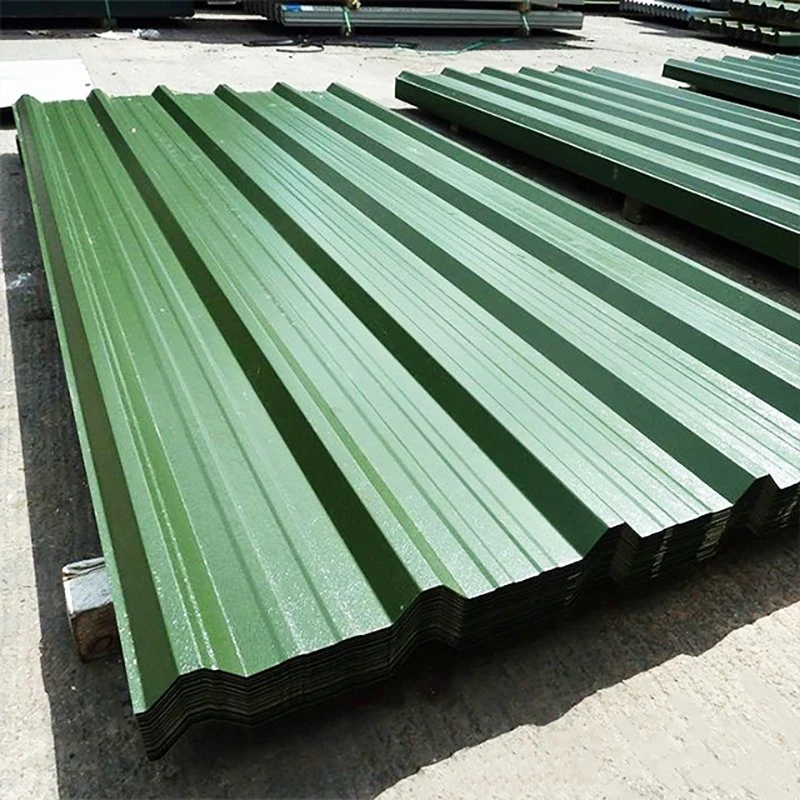 Chinese Factory Sells Color Corrugated Iron Sheet Galvanized Roofing Sheet Zinc Cheap PPGI Corrugated Steel Metal Roofing Sheet