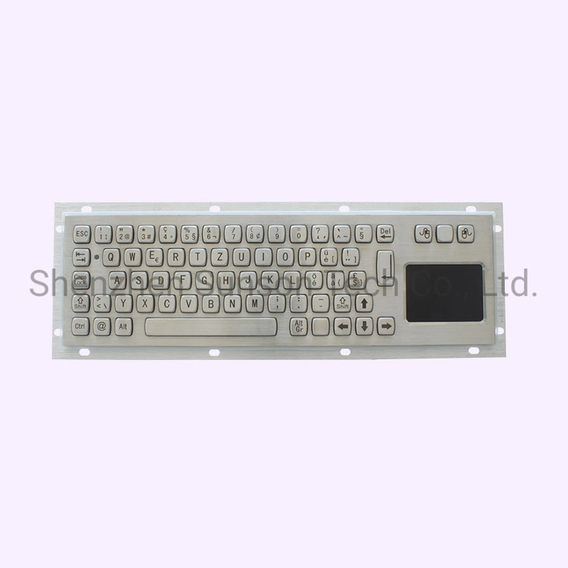 68 Keys Panel Mount Reinforced Anti-Vandal Keyboard