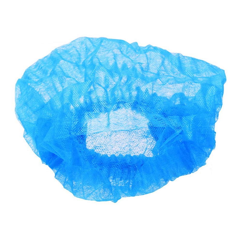 CE Non-Woven Hair Shower Anti-Dust Shoe Disposable Pleated Cover Clip Cap