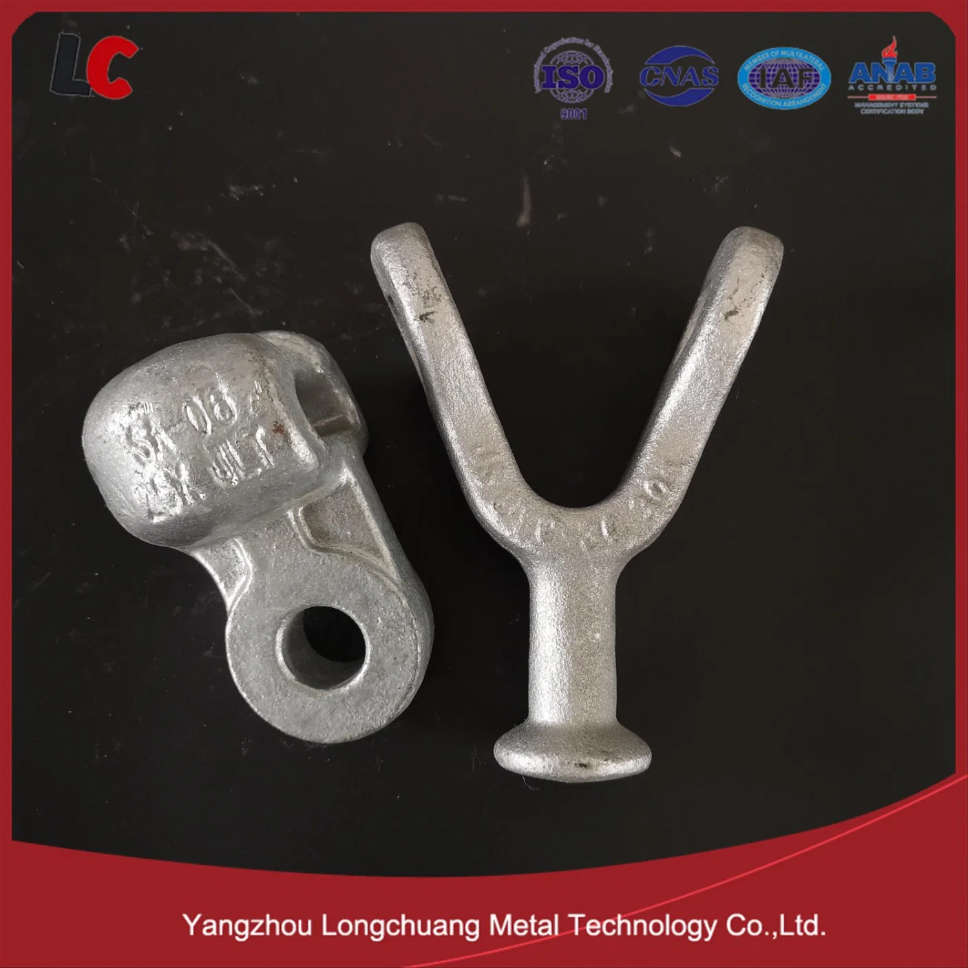 Power Line Fittings Ductile Iron Cast Parts for Power Transmission Use