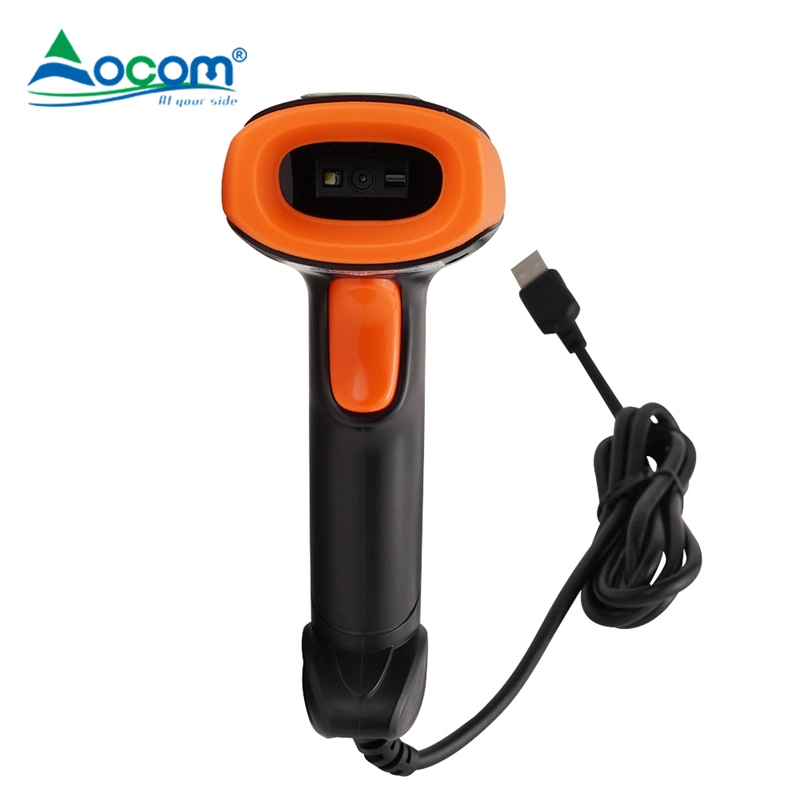 High Performance 2500 Pixel Portable 1d Laser Bar Code Scanner Barcode Reader Industrial CCD Barcode Scanner