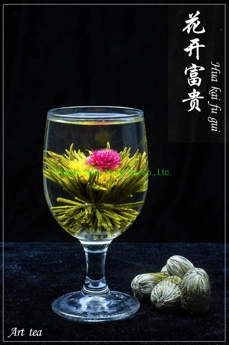 Organic Artist Handmade Flower Herbal Blooming Tea