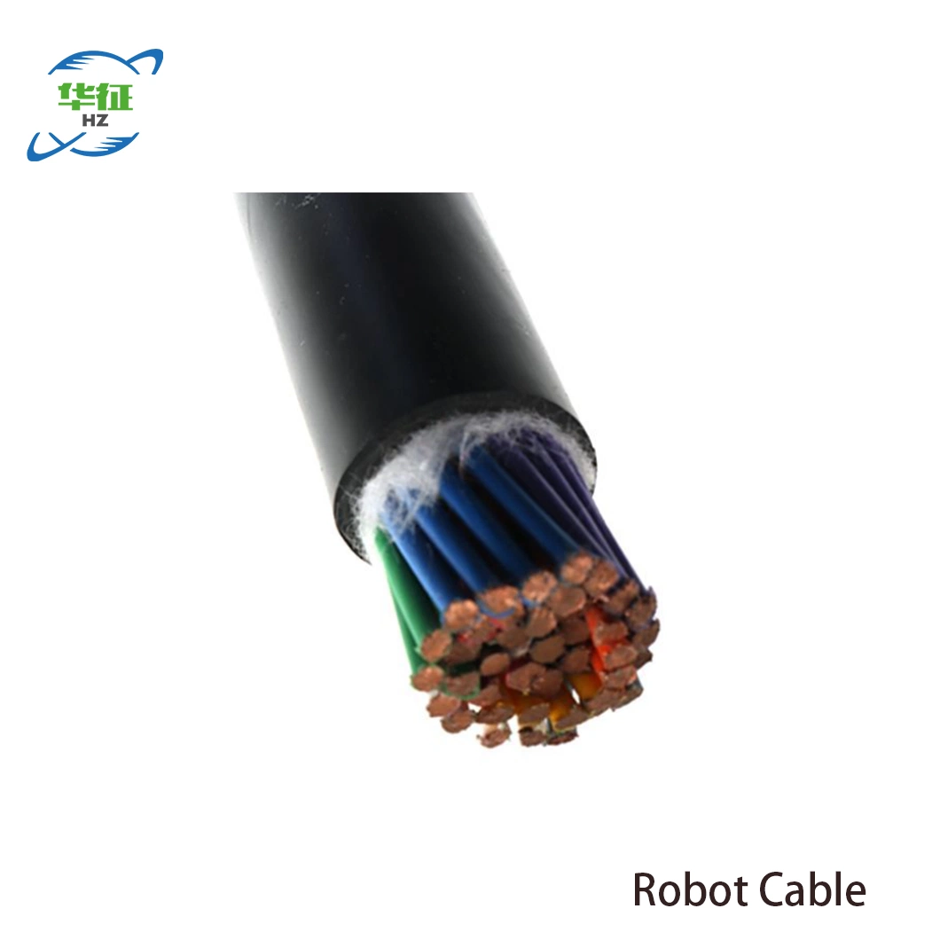 Multiconductor Electronic Cable with Extruded Non-Integral Jacket PVC Electrical Copper Wire Electronic Control Wire