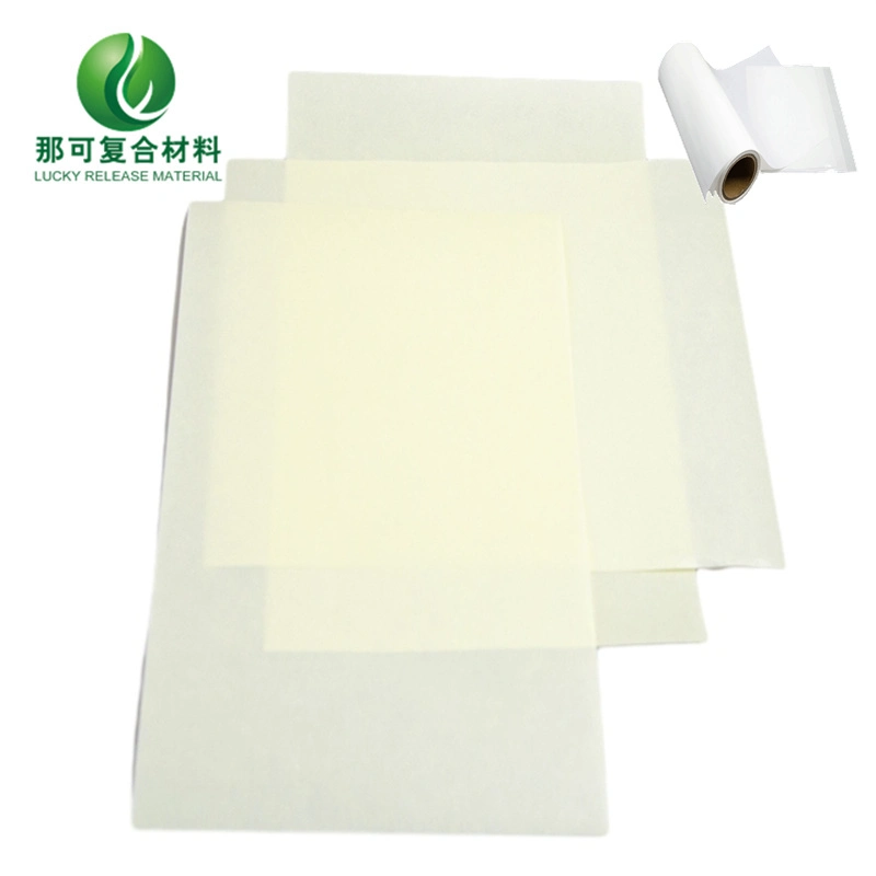 Best Service White Blue Yellow Glassine Paper Jiangsu Lucky Release Liner Factory