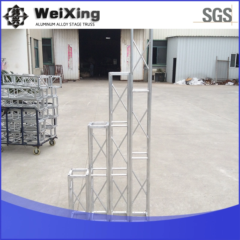 100X100mm Aluminum Mini Square Box Truss Movable Mini Square Aluminum Truss