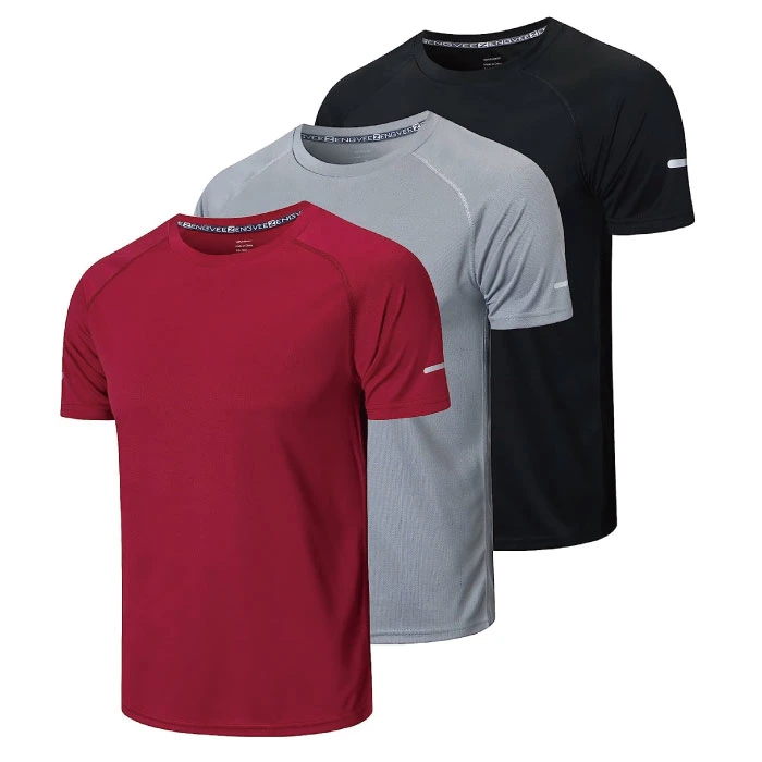 للرجال′ S Apparel Sports الركض بسرعة في صالة الألعاب الرياضية الجافة على شكل T-Shirt Dri-Fit الملابس الرياضية