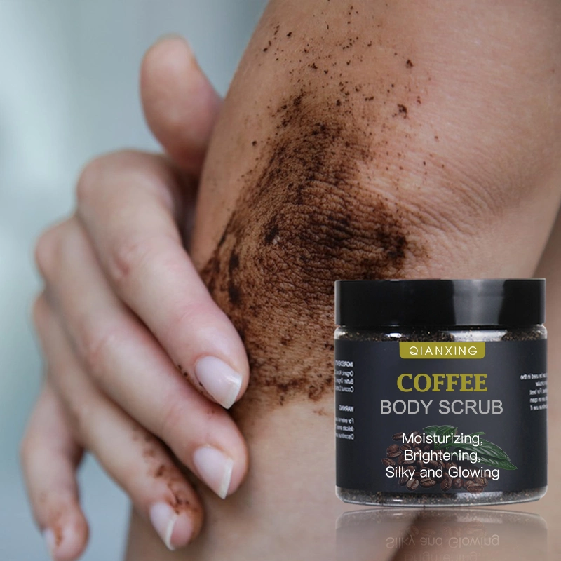 Private Label Coconut Coffee Scrub Natural Deep Exfoliation Dry Rough Body