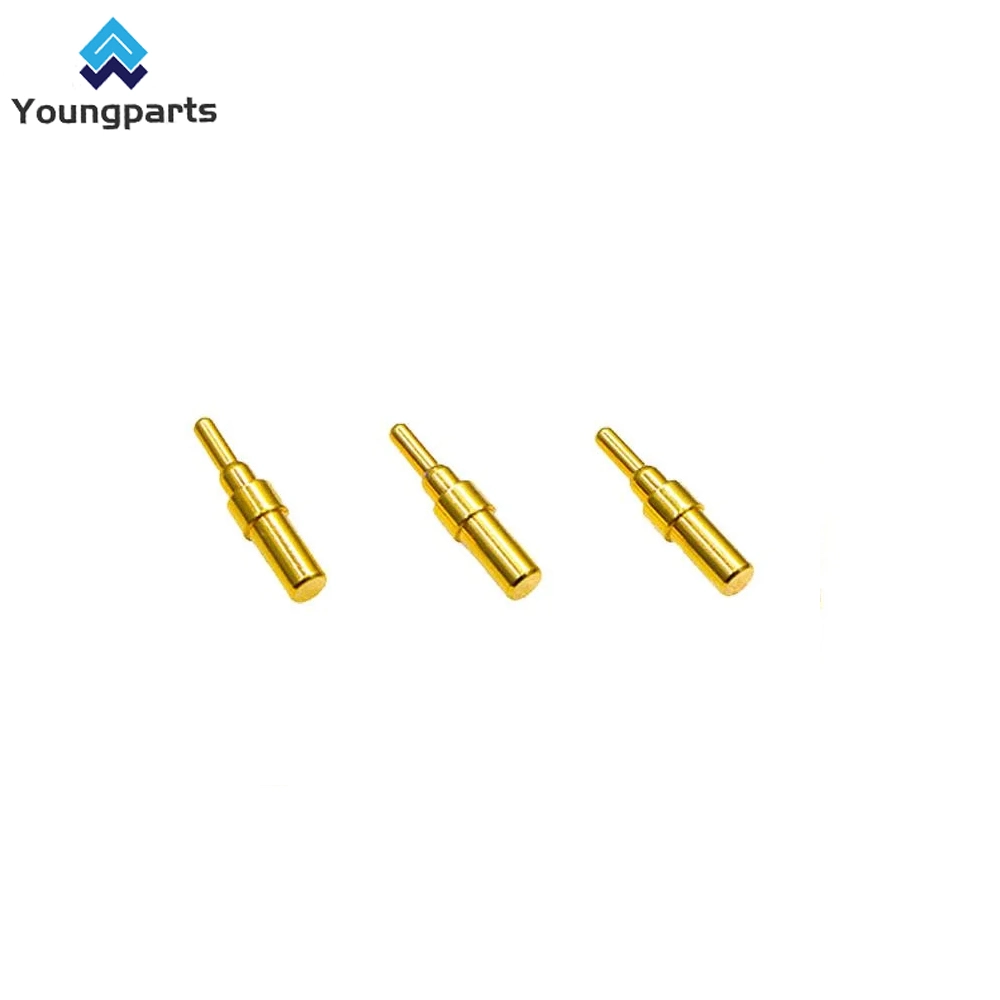 Youngparts Wholesale/Supplier 2 6 8 Pin 90 Degree 2mm Pitch Gold Plated Spring Loaded Female Pogo Pins Waterproof Charger Connector