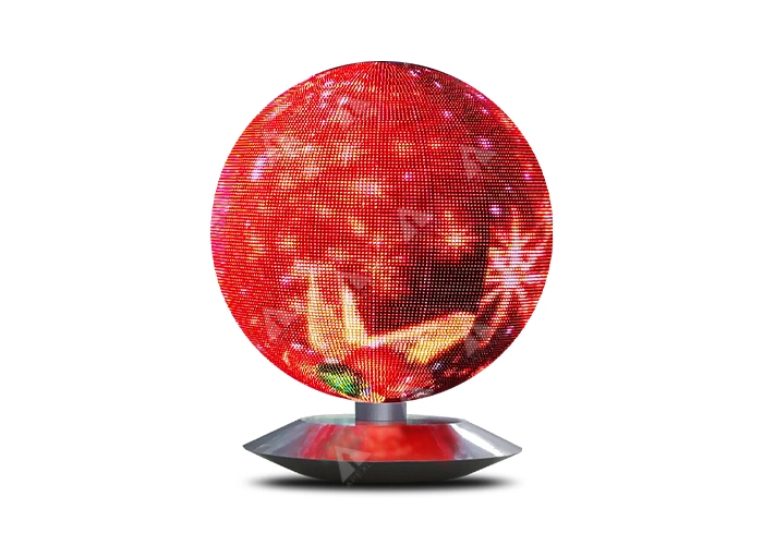 Indoor Outdoor Customized Ball LED Screen P1.8 P2 P6 P10 Sphere LED Display Diameter 1m 2m for Airport