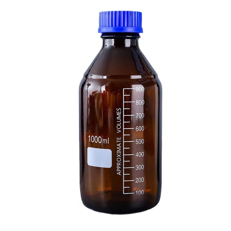 Lab Supplies Round Bottom Glass Chemical Reagent Bottle