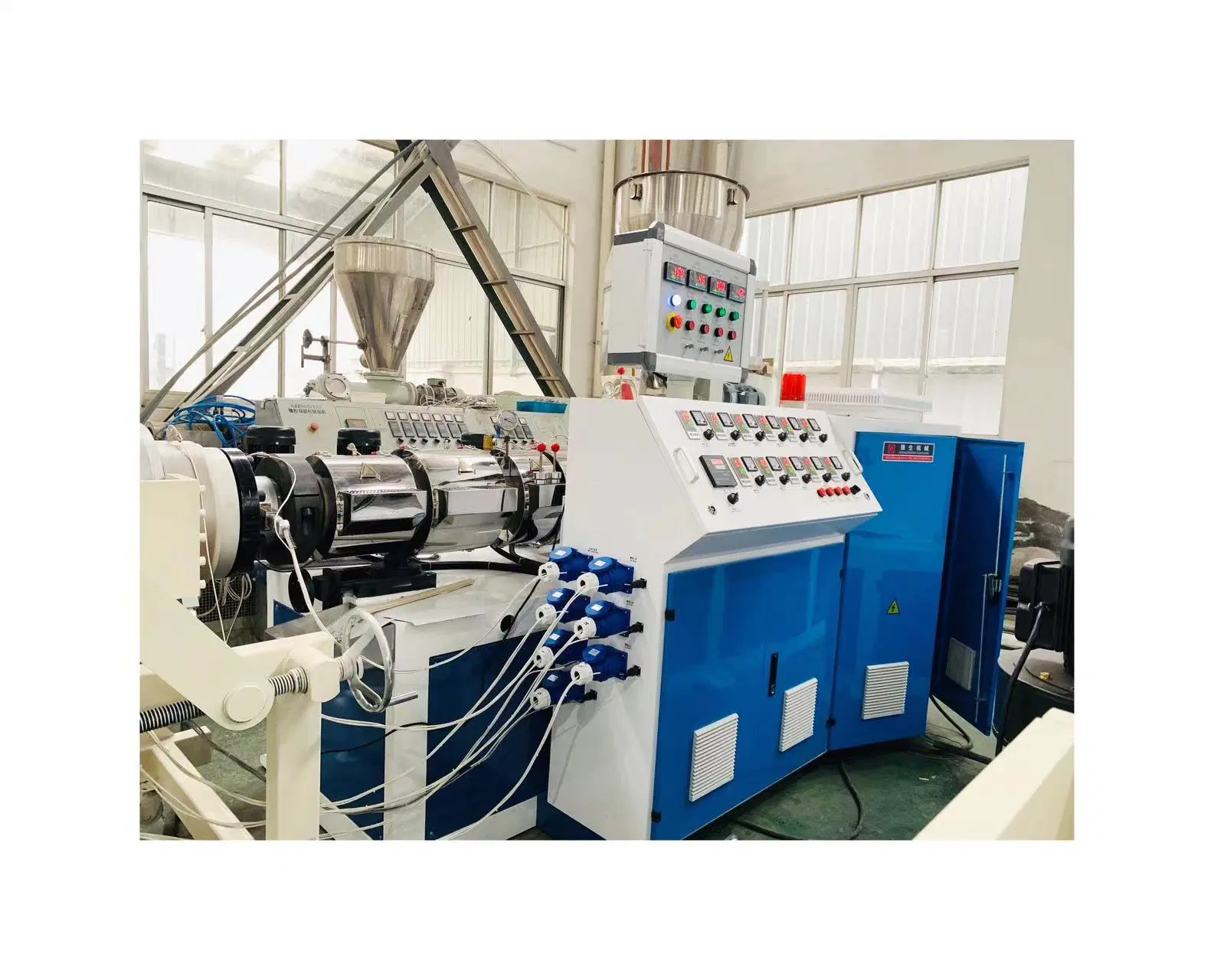 PVC Plastic Pipe Extrusion Machine