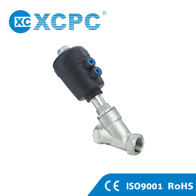 Xcp Series Plastic Actuator Angle Seat Valve