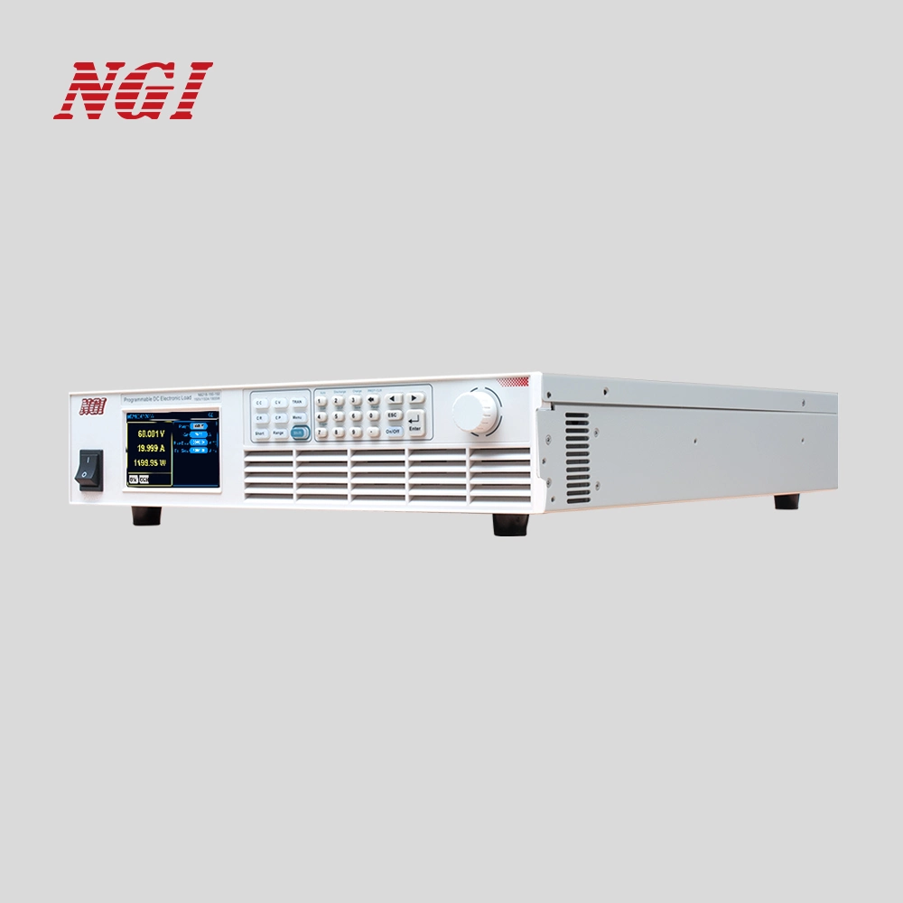 N6200 Programmable Electronic DC Load, Intelligent Control DC Load Electronic Battery Tester Load, 0~150V 0~50A, LAN/RS232, Single Channel