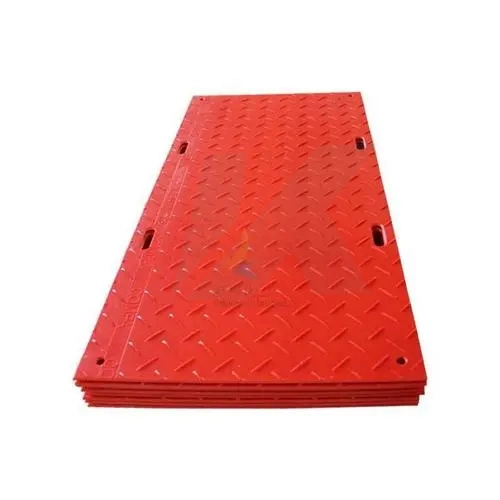 4X8 HDPE Track Road Floor Temporary Ground Mat Protection Road Mats