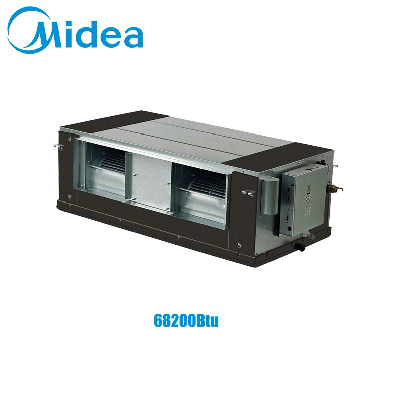 Midea Vrf Indoor Unit High Static Pressure Duct 1-Phase 220-240V 50/60Hz 68200BTU/H 20kw Ventilation Ducting