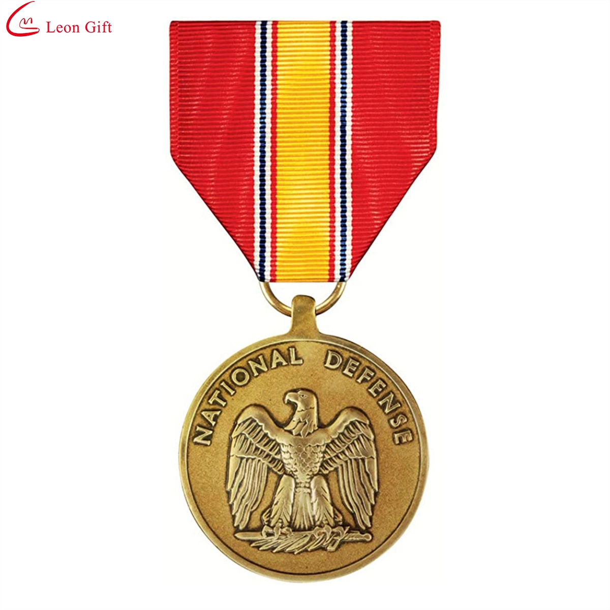 Custom 3D Honor Recognition Miracle Blank Metal Exclusive Design Sports Police Medals with Ribbons United States Military Badge Medals