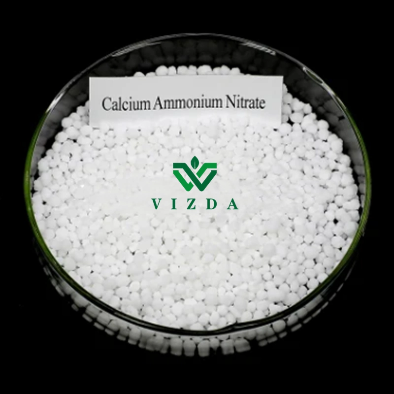 Fertilizante granulado de nitrato de calcio soluble en agua para la agricultura nutrientes secundarios