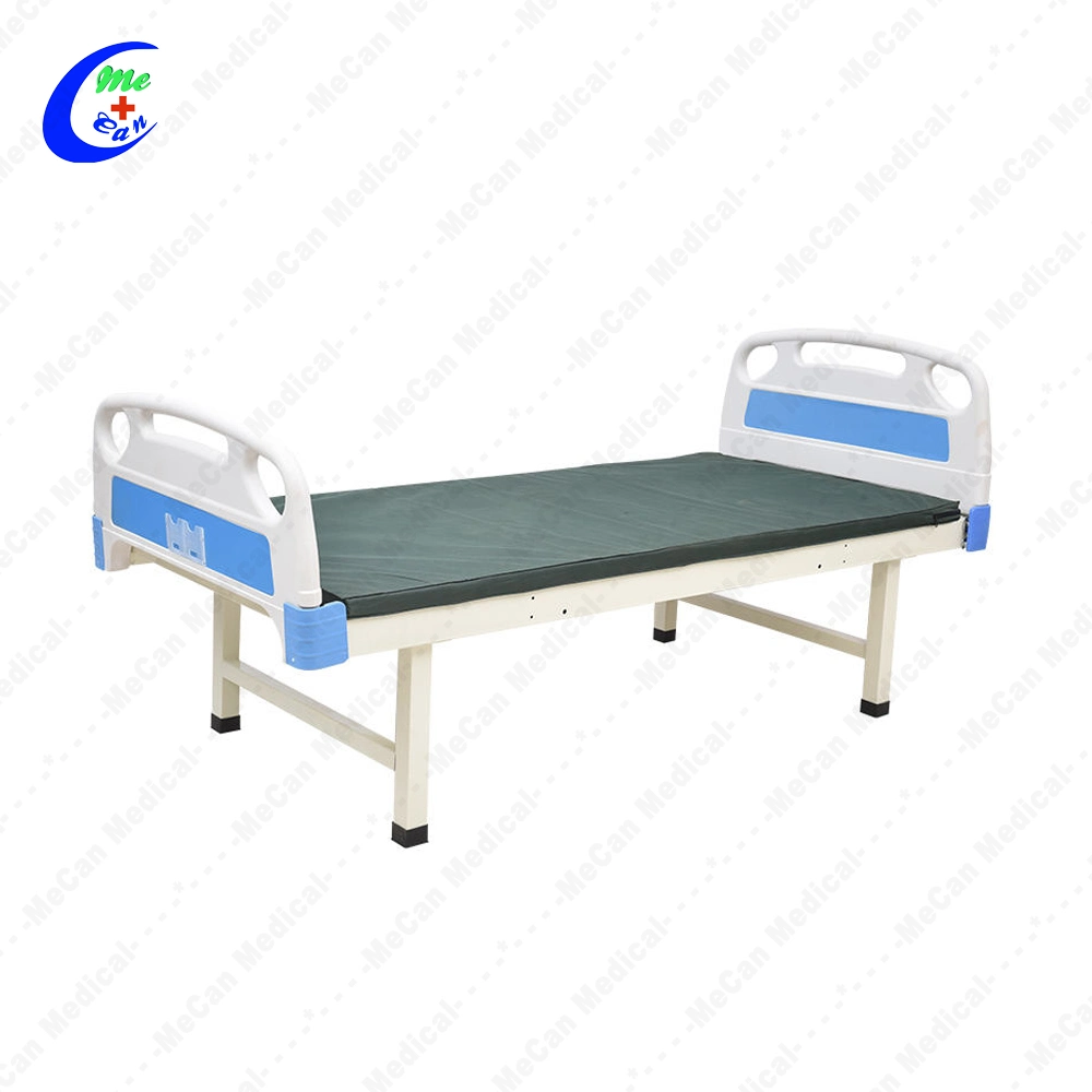 Manufacture Stainless Steel Flat Manufacturer Adjustable Medical Folding Foldable ICU Hospital Bed