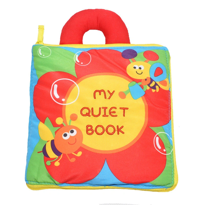 Wholesale/Supplier Sleeping Book Soft Fabric Cloth Book for Baby Toy