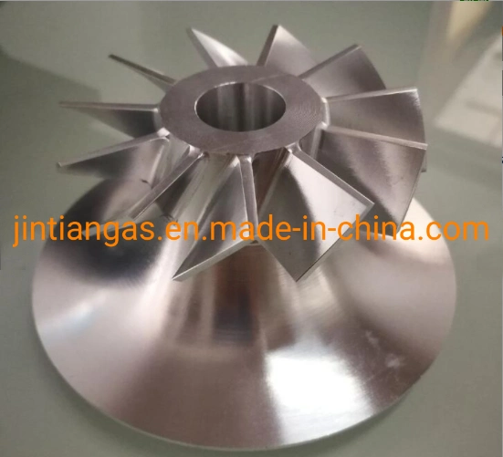 Oxygen Plant Spare Parts of Stainless Steel Impeller Used for Turbo Expander