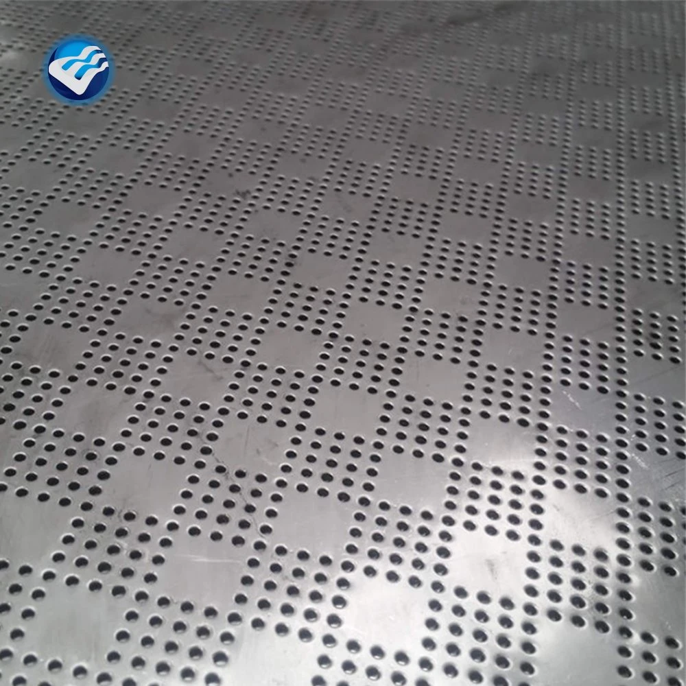 Slotted Hole Shape Laser Cutting Perforated Sheet Metal