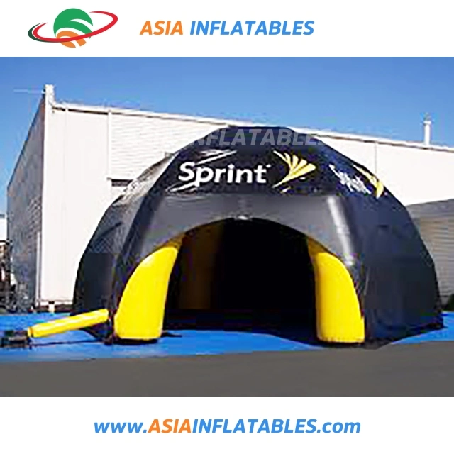 Inflables portátiles Igloo carpas domo inflable carpas araña