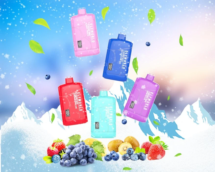 Elfworld Wholesale/Supplier Iceking 8500 Disposable/Chargeable Vape Bar Hot Sale Nicotine vape 8500 Puffs