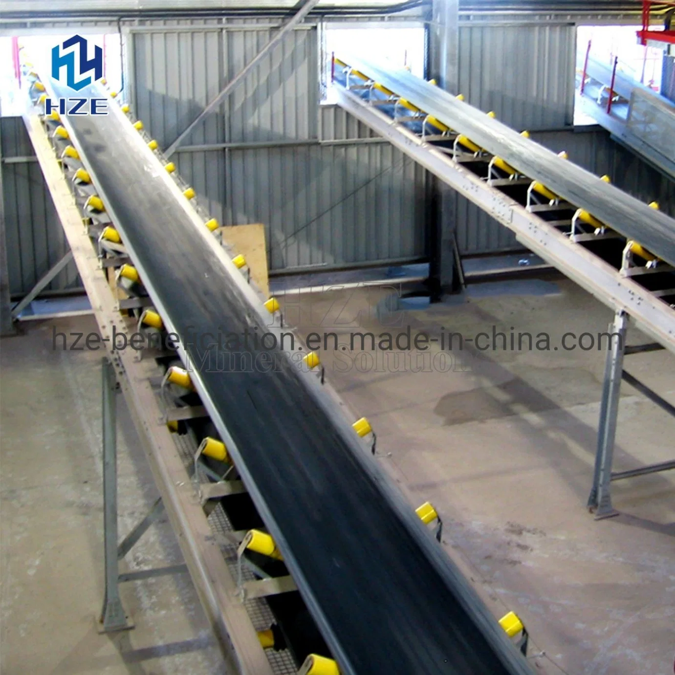 Mine Equipment Belt Conveyor of Mineral Processing Plant