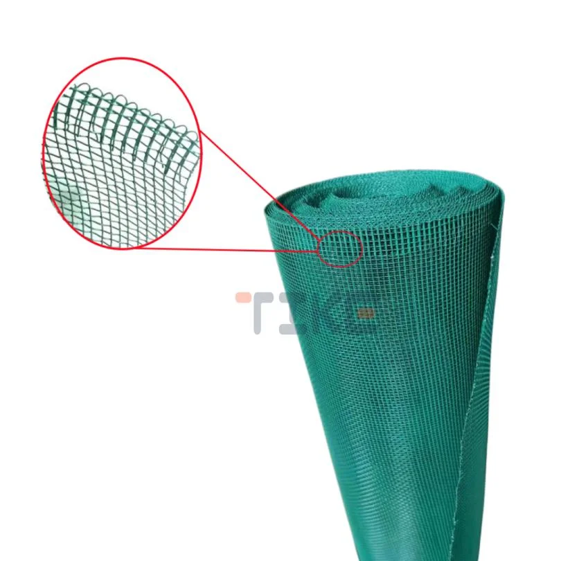 PVC Coated Square Weaving Wire Mesh Window Screen