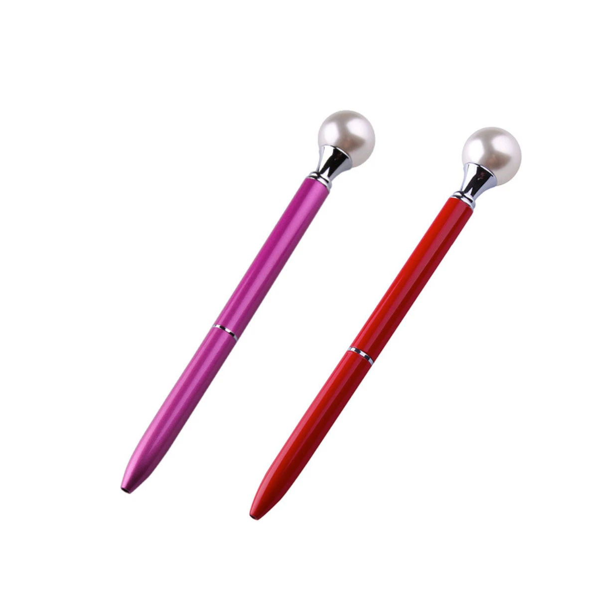 Cute Color Pearls Metal Ballpoint Pen