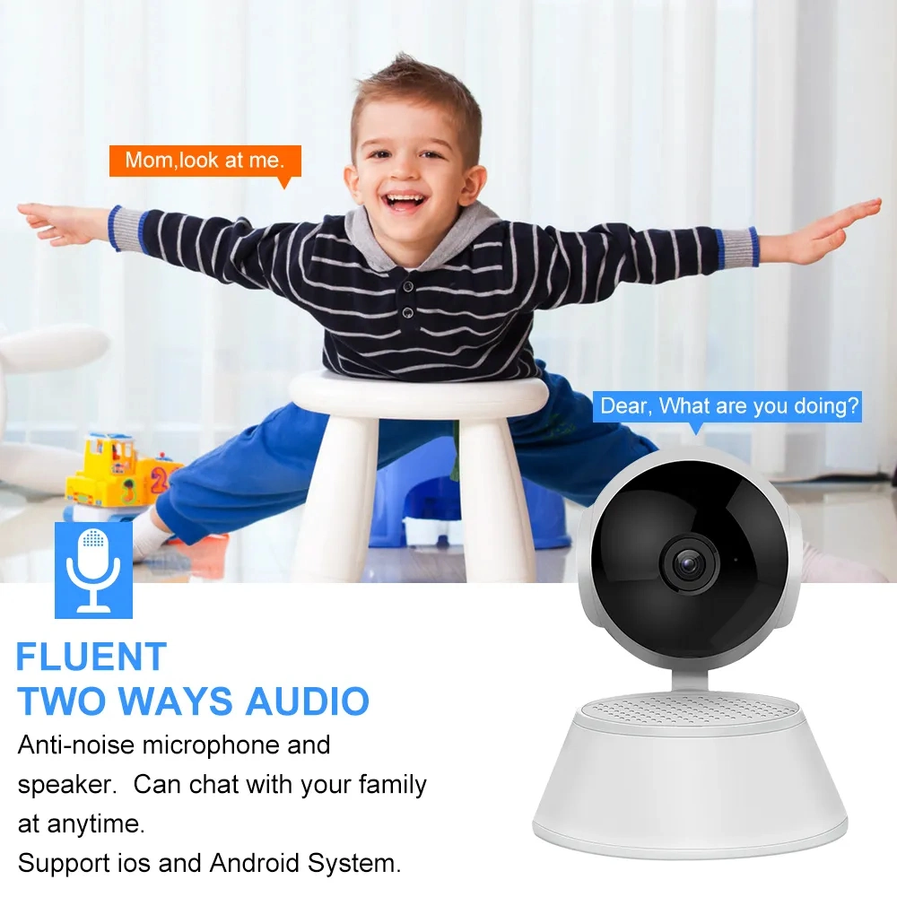 Самый дешевый беспроводной сетевой адаптер 480p WiFi Smart Home Wireless Security Audio Камера