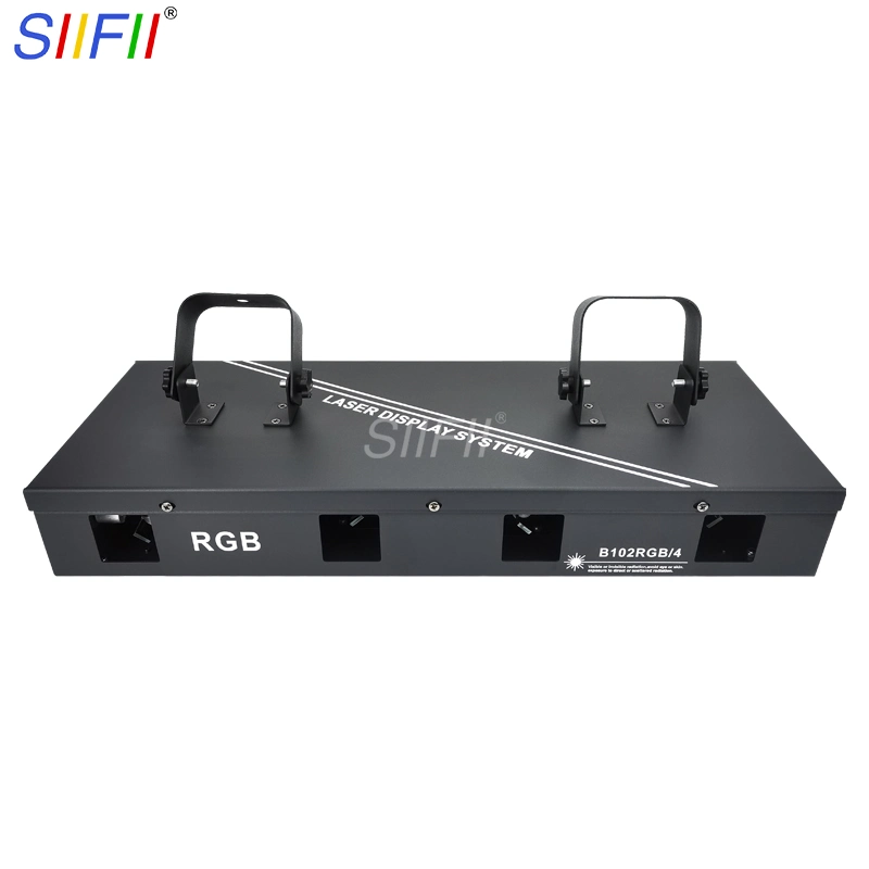 Cheap Price Disco Stage Lighting 4 Heads RGB Full Color Laser Light for Stage DJ Bar