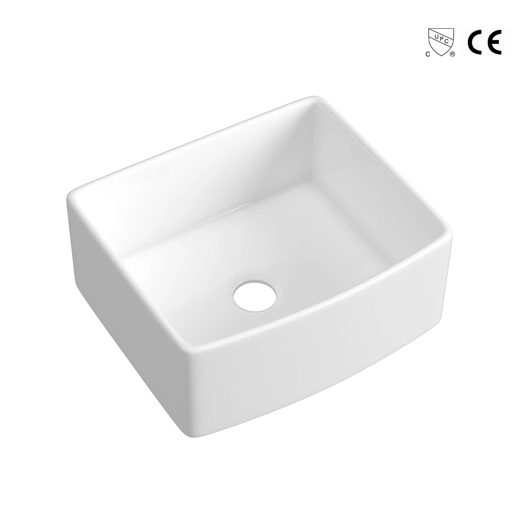 Unique Design Style Farm Fireclay Farmhouse Kitchen Deep Extreme Impact Resistance Sink