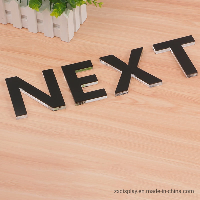 Laser Cutting Acrylic Font Customized Plastic Advertising Letter