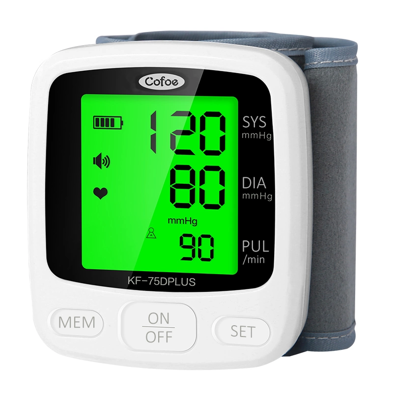 Electric Wrist Watch Blood Pressure Monitor