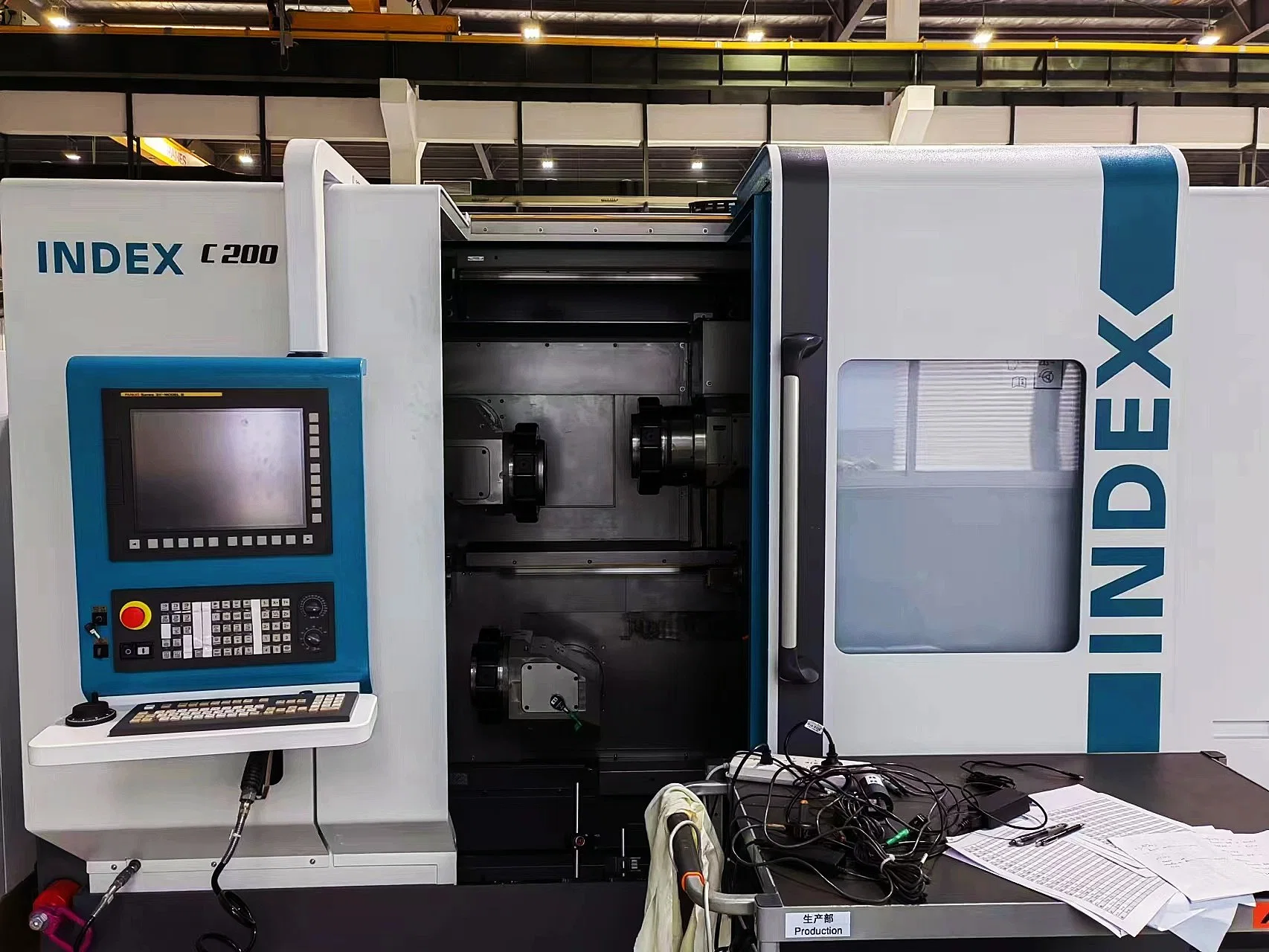 Turning Center General Lathe Model Index C200 for Sale