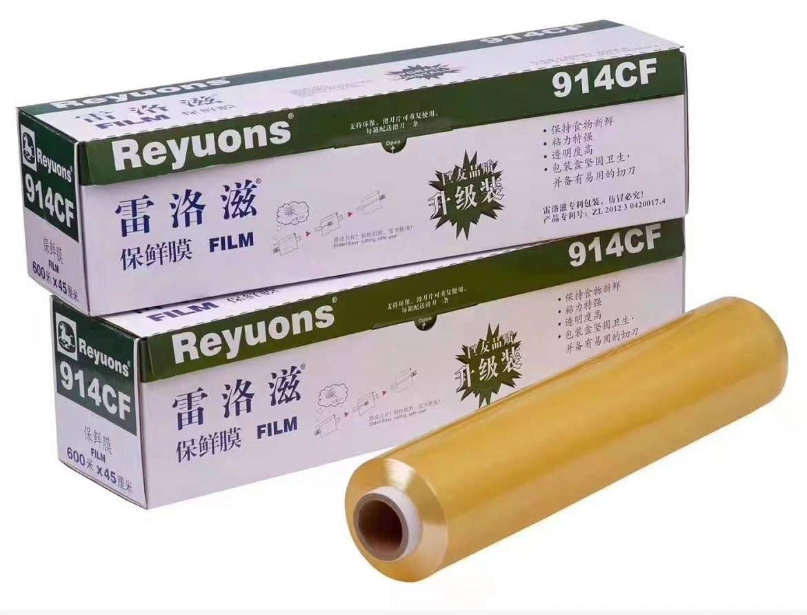 Dongguan Baiwei Packing Material PVC Cling Film for Hotel Restaurant