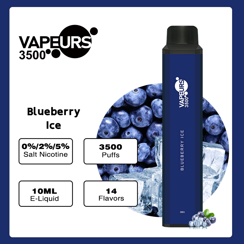 Vaporizador OEM VAPE VAPE VAPeurs 3500 VAPE desechable al por mayor E Cigarette - bolígrafo vaporizador personalizado con sal de nicotina 0%&amp;2%