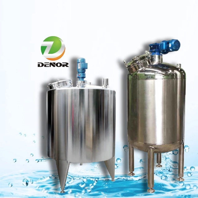 Factory Directly Supply CE Certified Ss Water Pressure Vessel Stainless Steel Mixing Tank