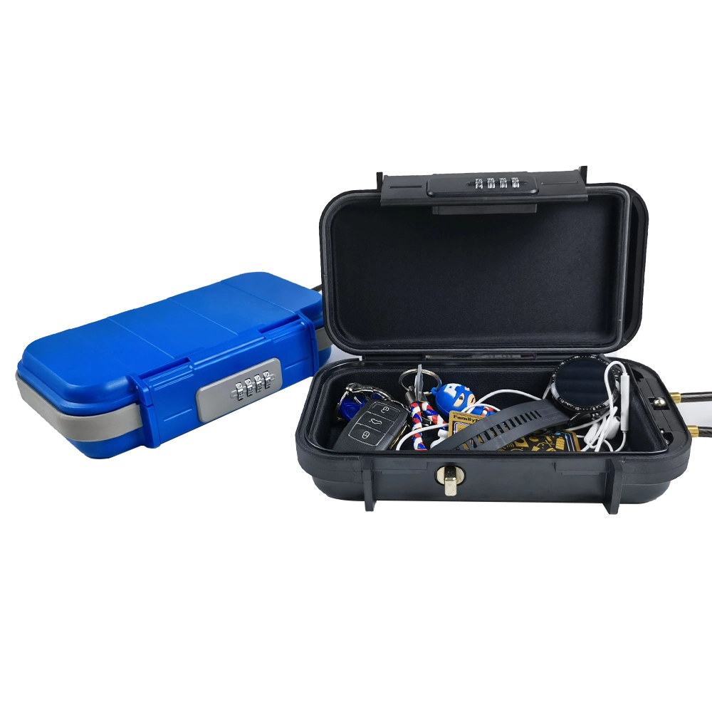 Tragbare Kombinationsschloss Wasserdichte Surfen Travel Box Handy-Schlüssel Safe Am Strand