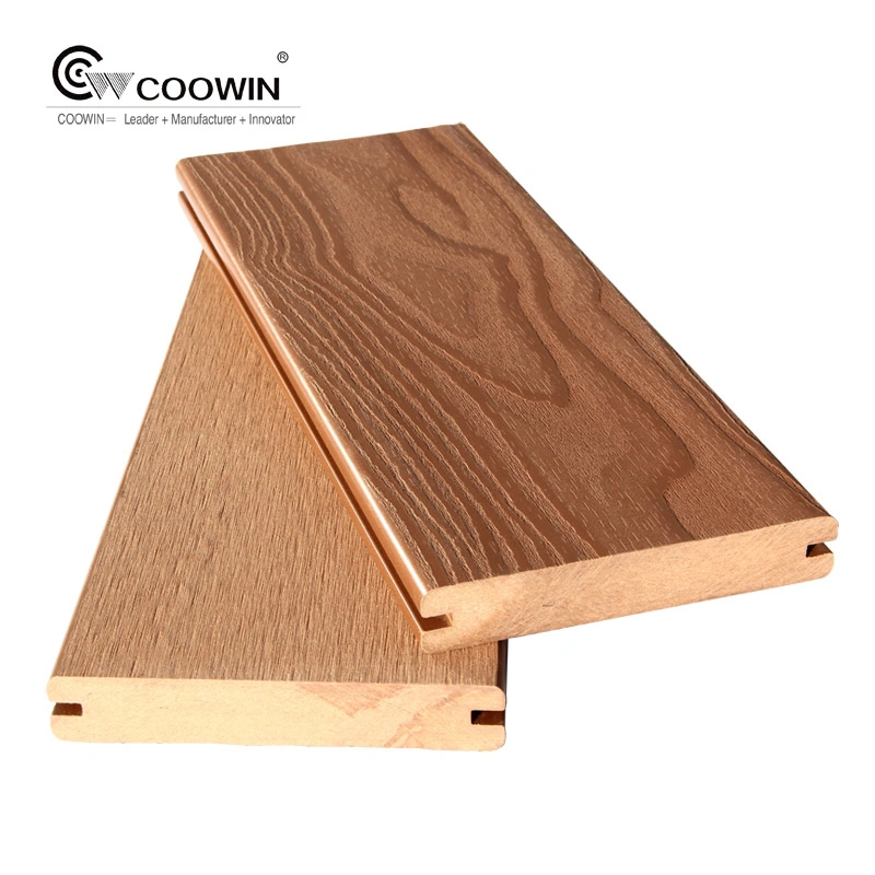 Wood Plastic Composite WPC Decking Boards with Stronger Color Stability and Durability