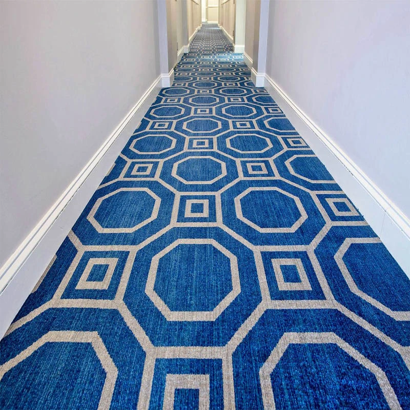 Wool Alfombras Luxury Indoor Wall Axminster Carpet for Hallway Corridor