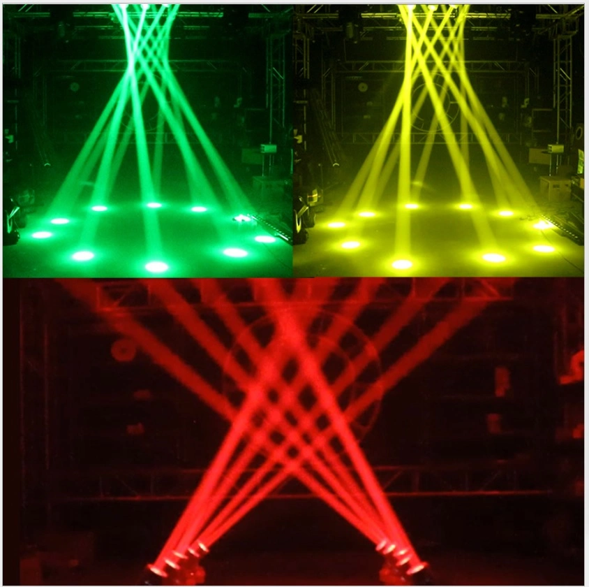 100W Mini LED Cabeza Moviles Luces PARA Discoteca